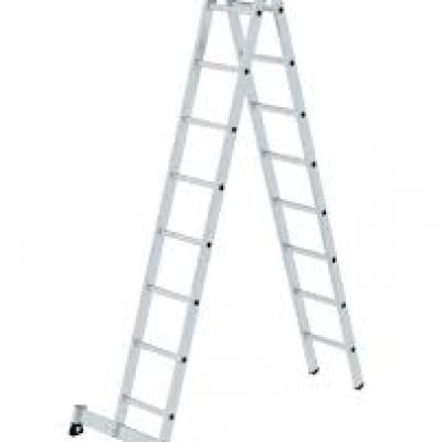Aluminum telescopic ladder