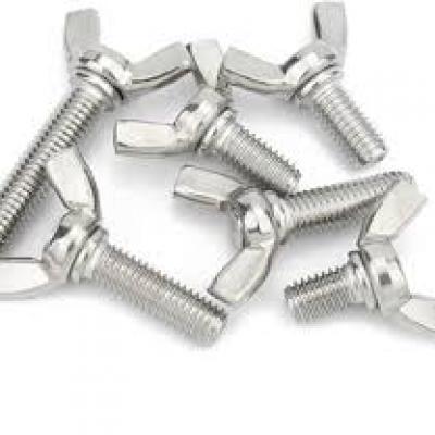 Zinc plated wing bolts
